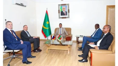 Photo de Le ministre de la pêche discute avec l’ambassadeur russe des moyens de développer les relations de coopération