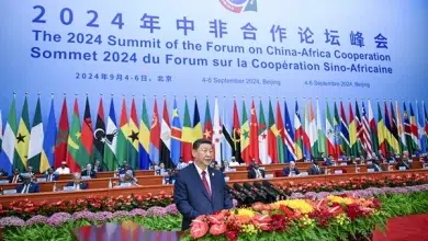 Photo de Xi Jinping au Forum sur la coopération sino-africaine, prononce un discours liminaire