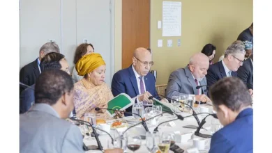 Photo de Déjeuner de travail des leaders du Pacte de Paris pour les peuples et la planète en marge de l’AGNU