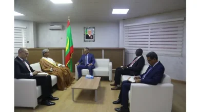 Photo de Le ministre du pétrole reçoit le chargé d’affaires de l’ambassade d’Oman