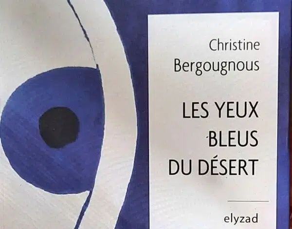 LES YEUX BLEUS DU DÉSERT, par Christine Bergougnous