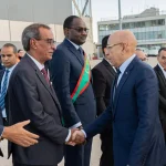 Arrêt sur images : le Président Ghazouani à son arrivée à Paris 