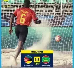 Photo de CAN Beach Soccer : la Mauritanie s’incline face au Mozambique,