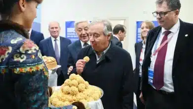 Photo de Guterres est arrivé à Kazan, pour les BRICS et a tenté le chak-chak