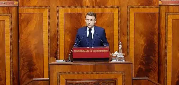 Emmanuel Macron maroc