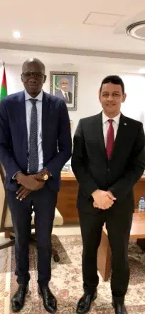 Photo de Rencontre IJUN et le Ministre: « une Mauritanie plus inclusive… »