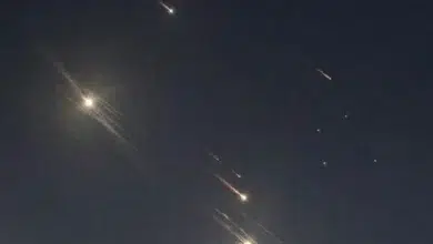 Photo de L&rsquo;Iran a tiré des missiles sur Israël