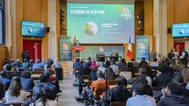 Photo de Intervention du Président de la République devant les étudiants de Sciences Po Paris