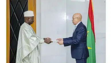 Photo de Le Président reçoit les lettres de créance du nouvel ambassadeur du Mali