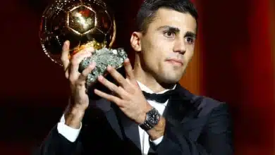 Photo de Rodri sacré ballon d’Or