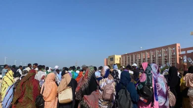 Photo de Manifestation dans l’enceinte de l’université de Nouakchott