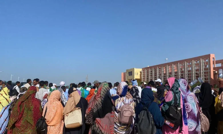 Manifestation dans l'enceinte de l'université de Nouakchott