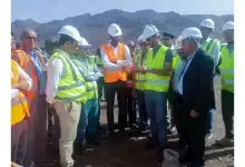 Photo de SNIM : Le ministre des mines poursuit sa visite des installations