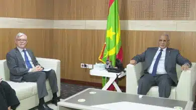 Photo de Le Président de l’Assemblée nationale, SEM Mohamed Bemba MEGUETT reçoit le diplomate SEM Joaquín TASSO Vilallonga, Ambassadeur extraordinaire et plénipotentiaire de l’Union européenne (UE) en Mauritanie