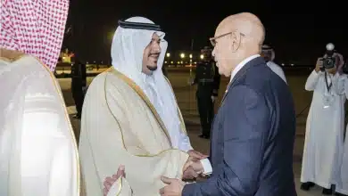 Photo de Le Président de la République, président de l’UA arrive à Riyad