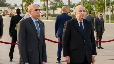 Photo de 70ème anniversaire de la Révolution algérienne: Ghazouani à Alger