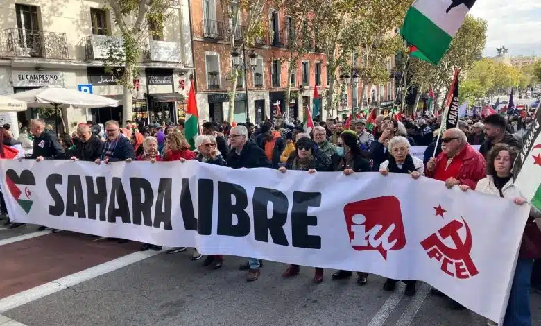 Manifestation à Madrid pour réclamer l’autodétermination du peuple sahraoui