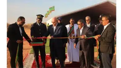 Photo de Le Président a inauguré le tronçon routier Aïoun – Aoueinat Zbel