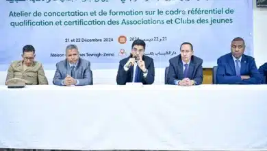 Photo de Session de concertation et de formation sur le Cadre référentiel de qualification et de certification des associations et clubs de jeunesse en Mauritanie