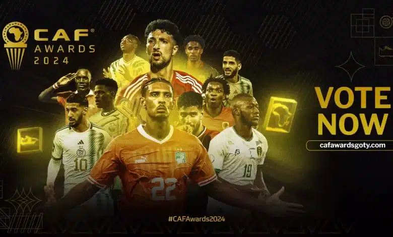 La liste des nommés pour le But de l'Année aux #CAFAwards24 dévoilée, les fans désigneront le vainqueur