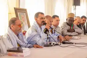 Son Excellence M. Hussein Ould Medou, ministre de la Culture, des Arts, des Communications, des Relations avec le Parlement et porte-parole du gouvernement, a participé à une série de réunions et de séminaires dans le cadre du « Volet scientifique » du Festival de la Cité du patrimoine.