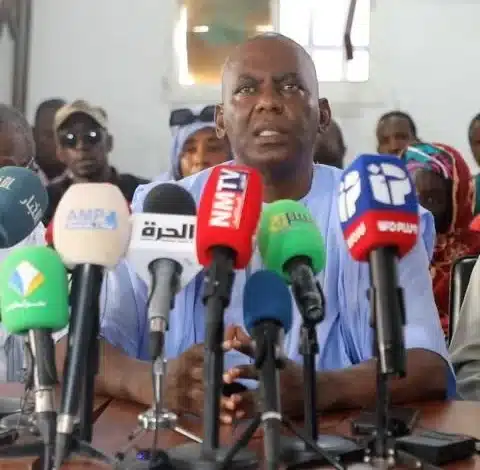 Conférence de presse Biram Dah Abeid. Jeudi 26 décembre 2024- senaliouneTV.