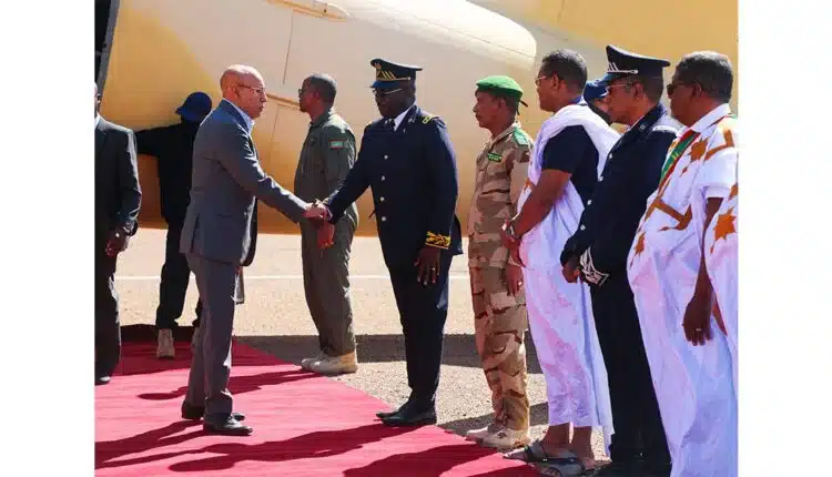 remaniement ministériel suite à la visite du président au Hodh el-Gharbi.