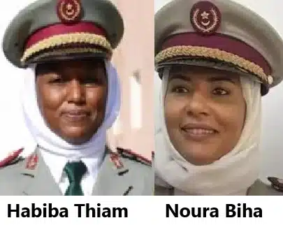 Une avancée historique : Deux femmes officiers accèdent au grade de Colonel en Mauritanie