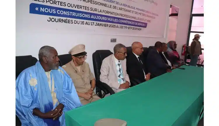 Lancement des Journées ‘’Portes Ouvertes’’ pour la Formation Professionnelle à Nouakchott