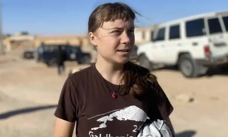 La militante climatique suédoise Greta Thunberg est arrivée samedi dernier dans les camps de réfugiés sahraouis de Tindouf.