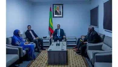 Photo de Le ministre de la formation professionnelle reçoit le représentant de l’UNICEF en Mauritanie