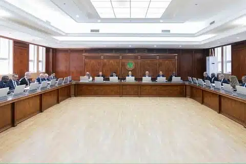 Le Conseil des ministres s’est réuni aujourd’hui, jeudi 16 janvier 2025, au Palais Présidentiel à Nouakchott, sous la présidence de S.E.Mohamed Ould Cheikh El Ghazouani, Président de la République.