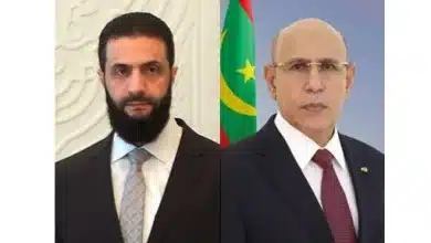 Photo de Mauritanie : Félicitations présidentielles à la Syrie