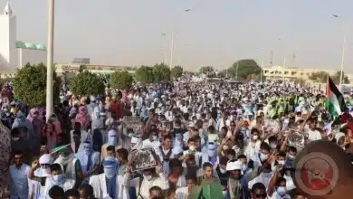 Photo de Nouakchott : Manifestation contre le plan américain sur Gaza