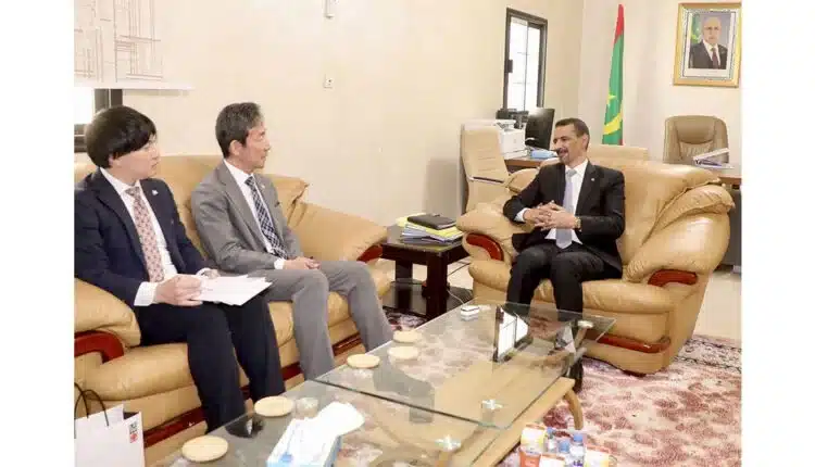 Le ministre de la culture reçoit l’ambassadeur du Japon