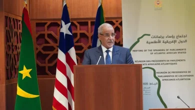 Photo de Le Président de l’Assemblée nationale de Mauritanie à la réunion des parlements africains du littoral atlantique