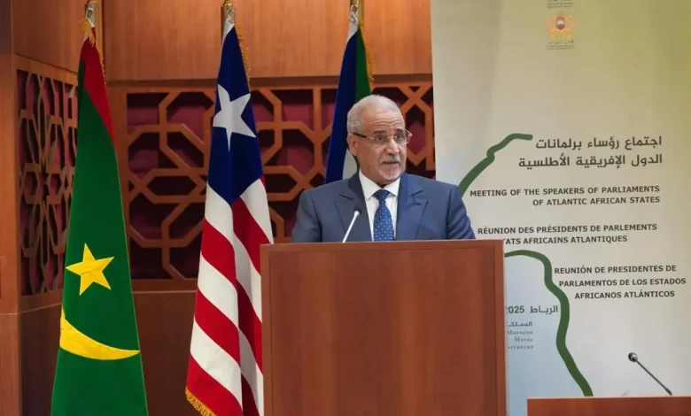 Le Président de l’Assemblée nationale de Mauritanie participe à la réunion des Présidents des parlements des pays africains du littoral atlantique à Rabat.