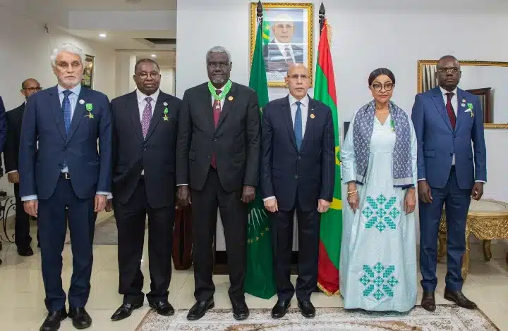 Le Président de la République a honoré des hauts fonctionnaires de l'Union Africaine