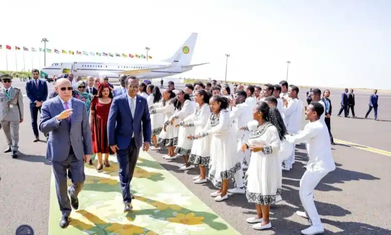 Déplacements connus du Président Ghazouani entre décembre 2024 et février 2025 :