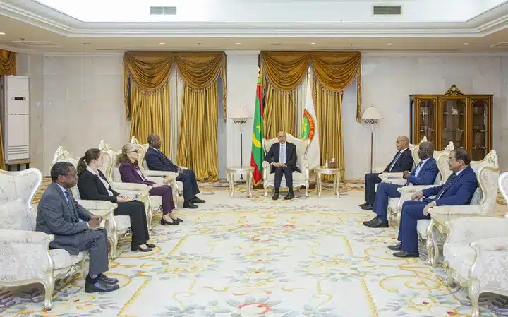 Renforcement du partenariat entre la Mauritanie et les Nations Unies : Une rencontre stratégique au Palais présidentiel