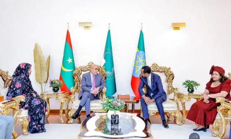 Le Président Ghazouani à Addis-Abeba pour le sommet de l'UA