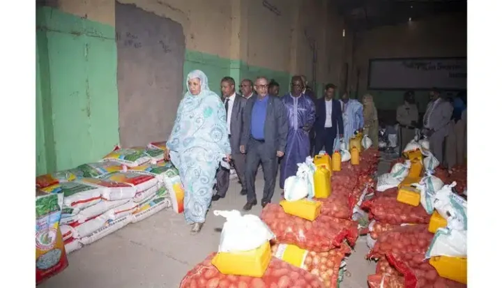 Opération Ramadan : la Commissaire à la Sécurité alimentaire en visite de supervision à Nouakchott