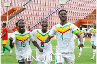 Photo de Le Sénégal avec la Centrafrique, la RDC et le Ghana dans le groupe C