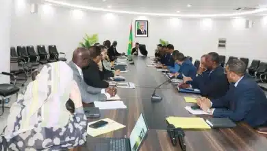 Photo de Le Premier ministre Mokhtar Ould Diay préside une réunion sur les grands projets de développement
