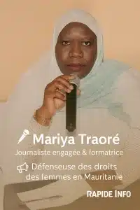 Mariya Traoré : Portrait d’une femme journaliste engagée en Mauritanie