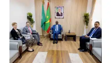 Photo de Le ministre des affaires étrangères reçoit le chargé d’affaires de l’ambassade des Etats-Unis d’Amérique
