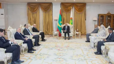 Photo de Algérie-Mauritanie : Zitouni reçu par le président mauritanien