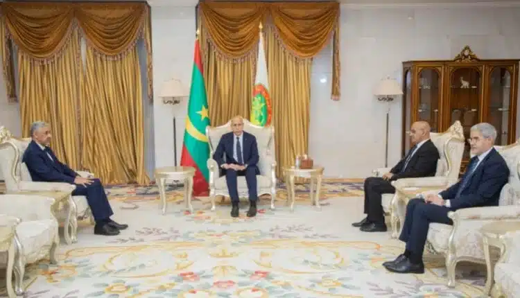 La Mauritanie à l'honneur : Mohamed Ould Cheikh El Ghazouani reçoit Sidi Ould Tah, nouveau président de la BAD