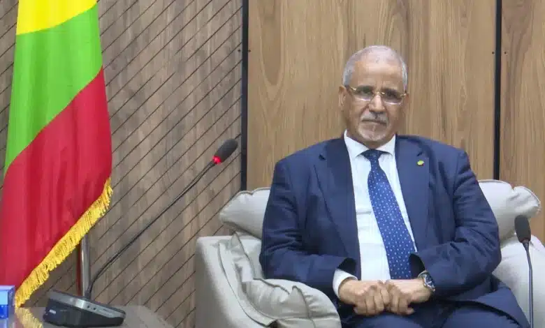 Le Président de l’Assemblée nationale, SEM Mohamed Bemba Meguett, en visite à Alge