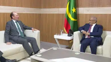 Photo de Le Président de l’Assemblée nationale reçoit l’Ambassadeur du Royaume d’Espagne en Mauritanie